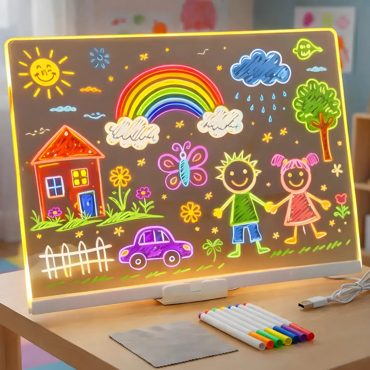 Tablero Luz Led Pizarra