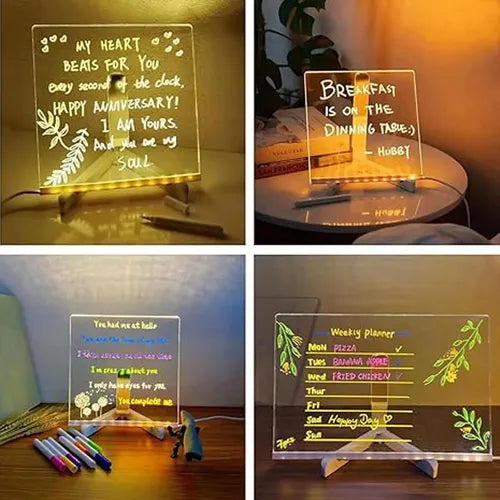 Tablero Luz Led Pizarra