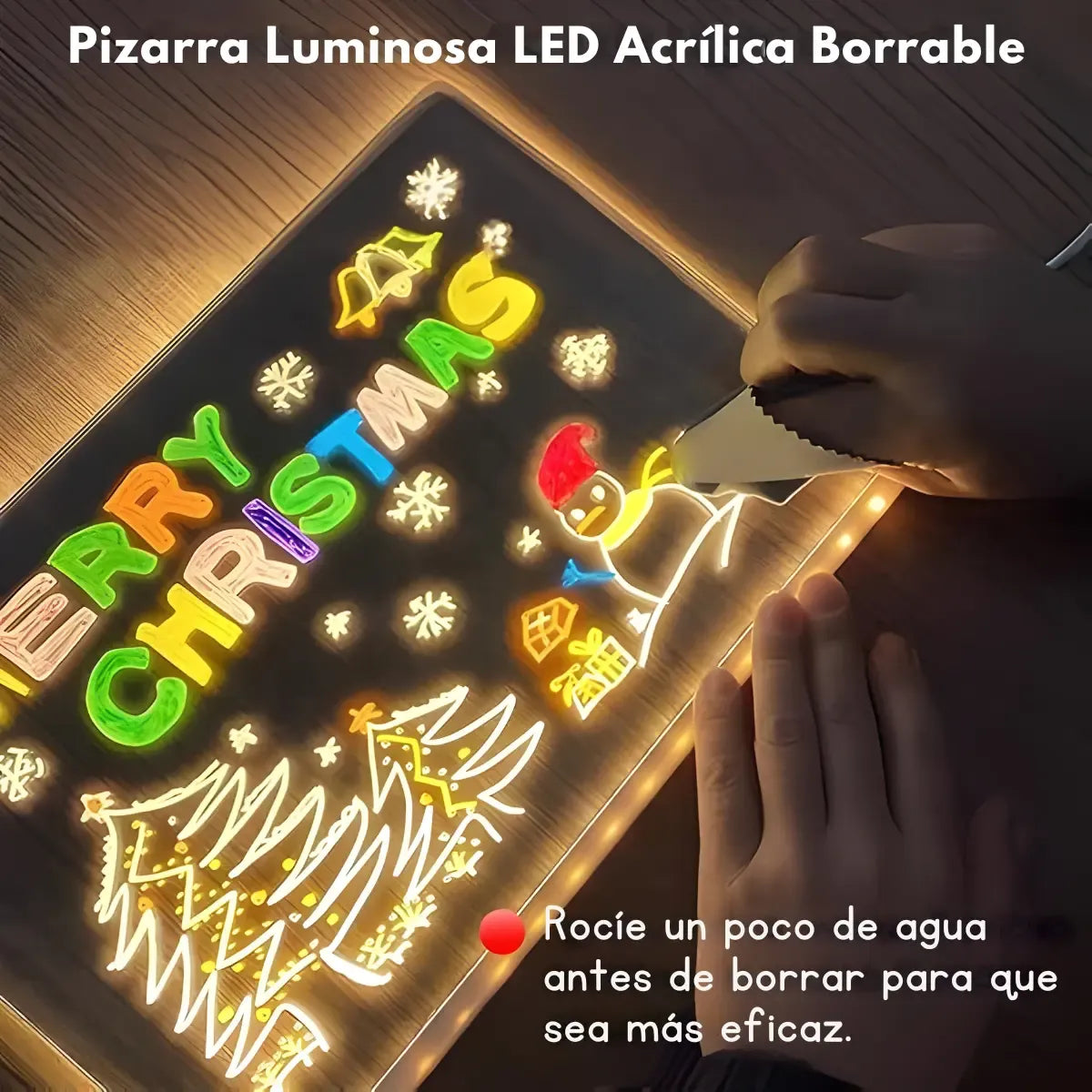 Tablero Luz Led Pizarra